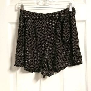 Forever 21 High Waisted Patterned Shorts